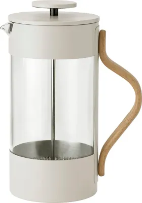 Френч-пресс Stelton, Emma, 1 л, стекло, бежевый