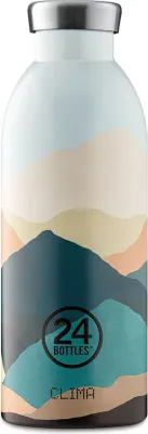 Термокружка 24Bottles, Clima Mountains, 500 мл, нержавеющая сталь, разноцветная