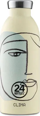 Термокружка 24Bottles, Clima White Calypso, 500 мл, нержавеющая сталь, белая