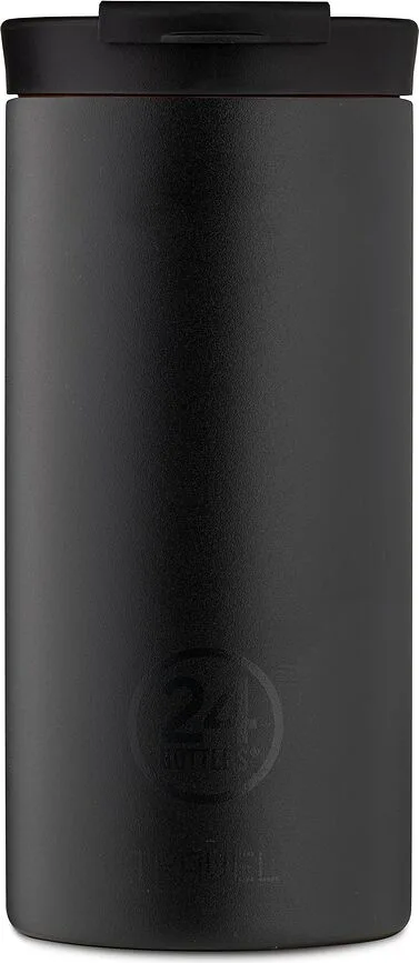 Термокружка 24Bottles, Travel Tumbler Basic II, 600 мл, нержавеющая сталь, чёрная
