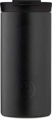 Термокружка 24Bottles, Travel Tumbler Basic II, 600 мл, нержавеющая сталь, чёрная