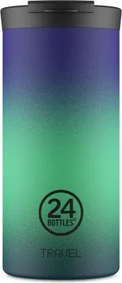 Термокружка 24Bottles, Travel Tumbler Borealis, 600 мл, нержавеющая сталь, разноцветная