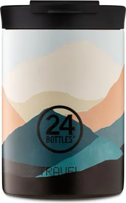 Термокружка 24Bottles, Travel Tumbler Mountains, 350 мл, нержавеющая сталь