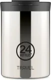 Термокружка 24Bottles, Travel Tumbler, 350 мл, нержавеющая сталь, серебристая — фото 1