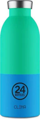 Термокружка 24bottles, clima, нержавеющая сталь, синяя · арт. fabr 002039