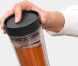 Термокружка Brabantia, Make Take, 360 мл, пластик, серая — фото 6