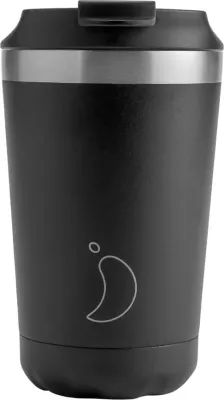 Термокружка chilly's bottles, original, нержавеющая сталь, чёрная · арт. fabr C500OH90RMOBLK