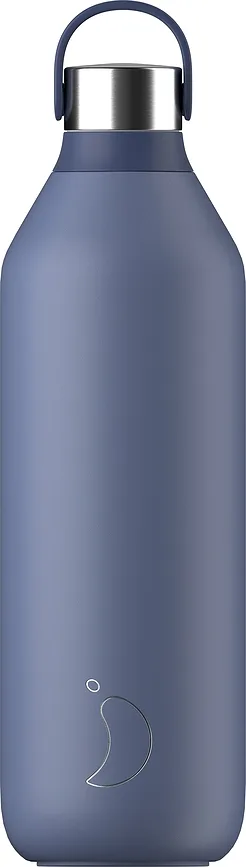 Термокружка chilly's bottles, series 2, нержавеющая сталь, синяя · арт. fabr B1000S2WBLU_9