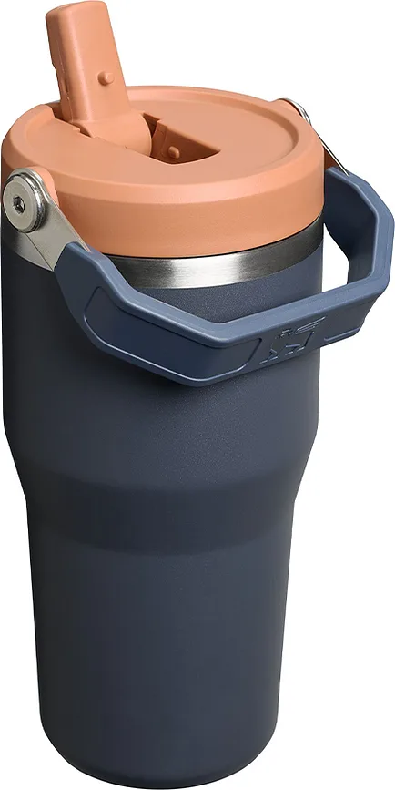 Термокружка Stanley, IceFlow Twilight, 600 мл, нержавеющая сталь, синяя