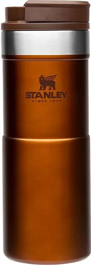 Термокружка Stanley, NeverLeak, 350 мл, нержавеющая сталь, медно-коричневая