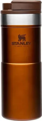 Термокружка Stanley, NeverLeak, 350 мл, нержавеющая сталь, медно-коричневая