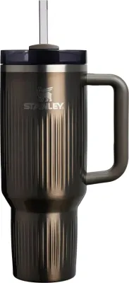 Термокружка Stanley, Quencher H2.0 Fluted, 1180 мл, нержавеющая сталь, коричневая