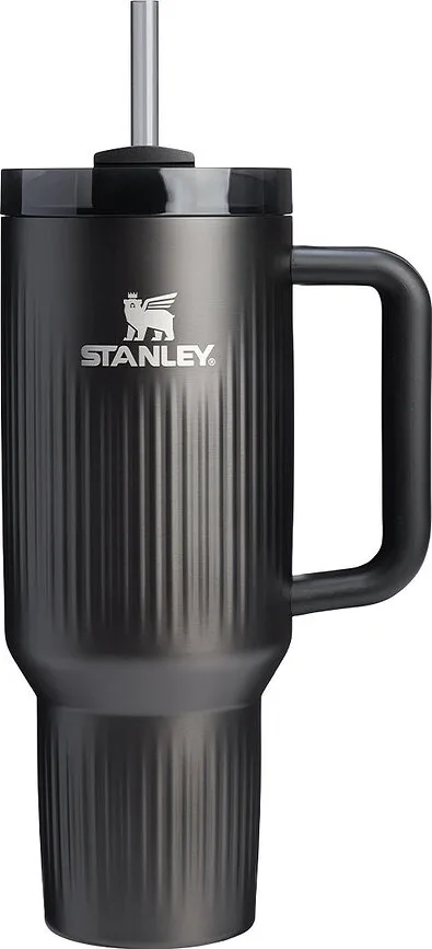 Термокружка stanley, quencher h2.0 flowstate, нержавеющая сталь, чёрная · арт. fabr 10-13002-0132