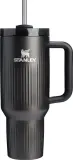 Термокружка stanley, quencher h2.0 flowstate, нержавеющая сталь, чёрная · арт. fabr 10-13002-0132 — фото 1