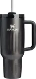 Термокружка stanley, quencher h2.0 flowstate, нержавеющая сталь, чёрная · арт. fabr 10-13236-0193 — фото 1