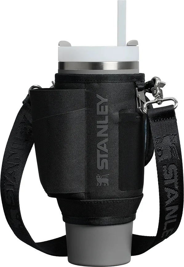 Термокружка stanley, torba na quencher, пластик, чёрная · арт. fabr 10-13090-012