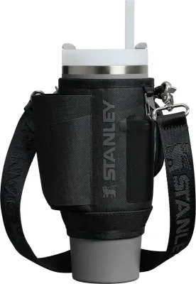 Термокружка stanley, torba na quencher, пластик, чёрная · арт. fabr 10-13090-012