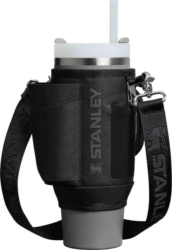 Термокружка stanley, torba na quencher, пластик, чёрная · арт. fabr 10-12444-023