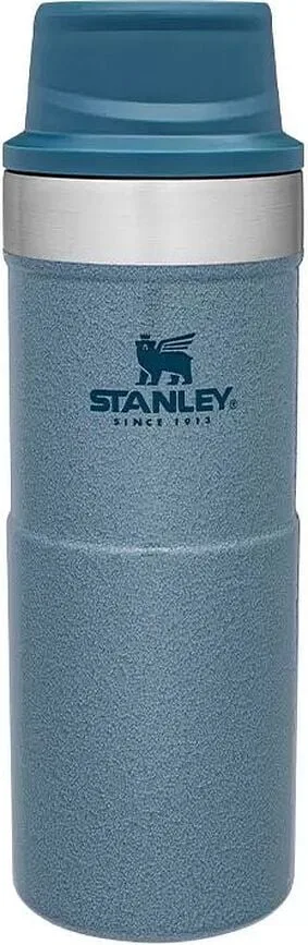 Термокружка stanley, trigger classic, нержавеющая сталь, синяя · арт. fabr 10-09849-013