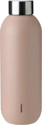 Термокружка Stelton, Keep Cool, 600 мл, нержавеющая сталь, розовая