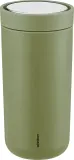 Термокружка Stelton, To-Go Click, 400 мл, нержавеющая сталь, зелёная — фото 1