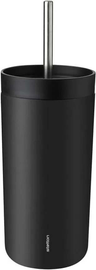 Термокружка Stelton, To-Go Sip, 400 мл, нержавеющая сталь, чёрная