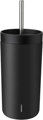 Термокружка Stelton, To-Go Sip, 400 мл, нержавеющая сталь, чёрная