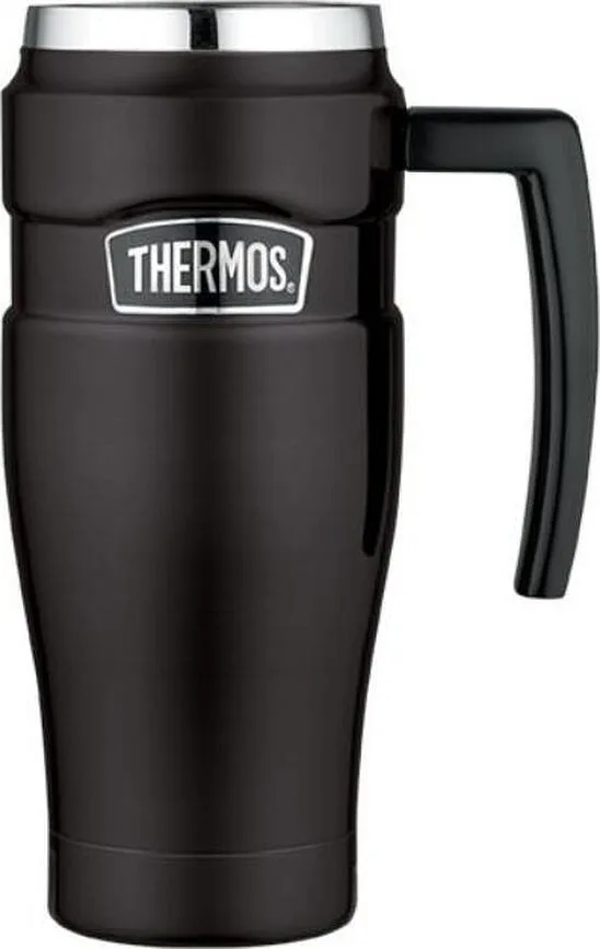 Термокружка Thermos, Style, 470 мл, нержавеющая сталь, чёрная