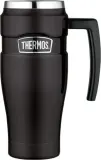 Термокружка Thermos, Style, 470 мл, нержавеющая сталь, чёрная — фото 1