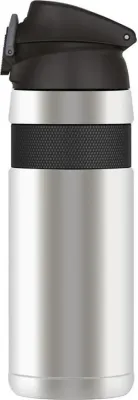Термокружка Thermos, rowerowy z nakretka, 600 мл, нержавеющая сталь, серебристая