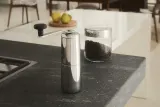 Ручная кофемолка Alessi, нержавеющая сталь, серебристая — фото 4