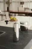Ручная кофемолка Alessi, нержавеющая сталь, серебристая — фото 5
