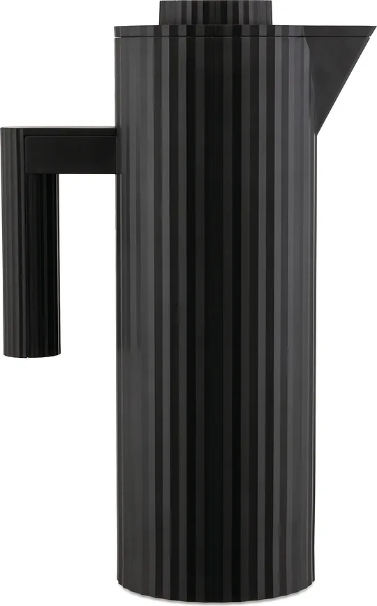 Термос Alessi, Plisse, 1 л, пластик, чёрный