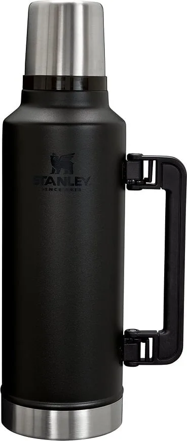 Термос Stanley, Legendary Classic Black 2.0, 2,3 л, нержавеющая сталь, чёрный