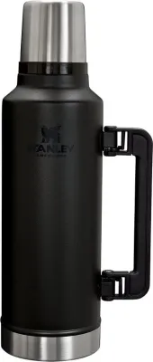 Термос Stanley, Legendary Classic Black 2.0, 2,3 л, нержавеющая сталь, чёрный