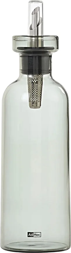 Бутылка для масла и уксуса AdHoc Aroma Pour, 500 мл, стекло, серая