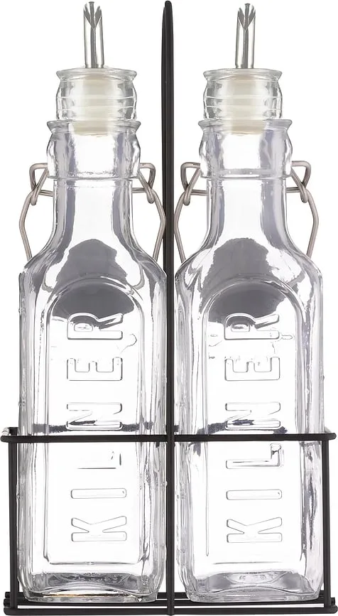 Набор для масла и уксуса kilner, 2 предмета, по , стекло, прозрачная · арт. fabr 0025.092