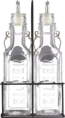 Набор для масла и уксуса kilner, 2 предмета, по , стекло, прозрачная · арт. fabr 0025.028