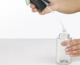 Бутылка для масла и уксуса Lekue, 150 мл, стекло, серая — фото 8