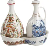 Набор для масла и уксуса Seletti Hybrid Thelme, 2 предмета, фарфор, разноцветная — фото 3
