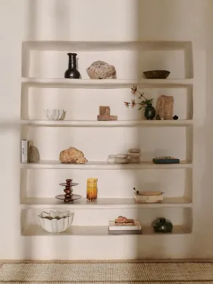 Этажерка сервировочная 2-ярусная Ferm Living Pebble, дерево, 27,4 см
