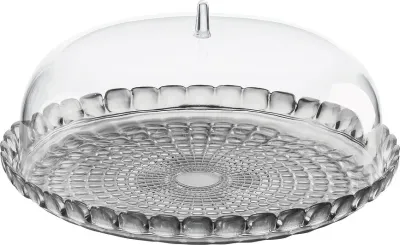 Тортница сервировочная Guzzini Tiffany, круглая, пищевой пластик, 36 см · арт. fabr 19950092