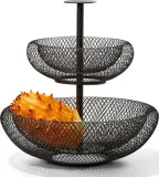 Тортница сервировочная Philippi Mesh, квадратная, нержавеющая сталь, 29 29 см, чёрная — фото 2
