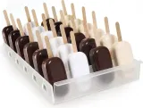 Тортница сервировочная Silikomart cakesicles Espogel Down, прямоугольная, пищевой пластик, 23,5 36 см, прозрачная — фото 2