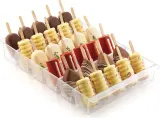 Тортница сервировочная Silikomart cakesicles Espogel Down, прямоугольная, пищевой пластик, 23,5 36 см, прозрачная — фото 3