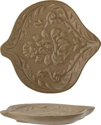 Поднос сервировочный Bloomingville Lizz, прямоугольный, каменная керамика, 18 16 см