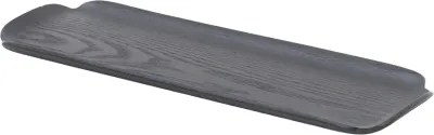Поднос сервировочный Bosign Countertop, прямоугольный, дерево, 33 11,5 см, чёрный