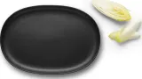 Поднос сервировочный Eva Solo Nordic Kitchen, овальный, каменная керамика, 36,1 25,7 см, чёрный — фото 2