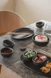 Поднос сервировочный Eva Solo Nordic Kitchen, овальный, каменная керамика, 36,1 25,7 см, чёрный — фото 3