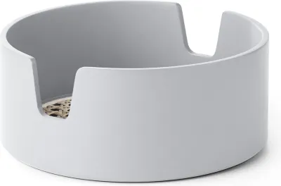 Поднос сервировочный normann copenhagen salon, круглый, дерево, серый · арт. fabr 356965